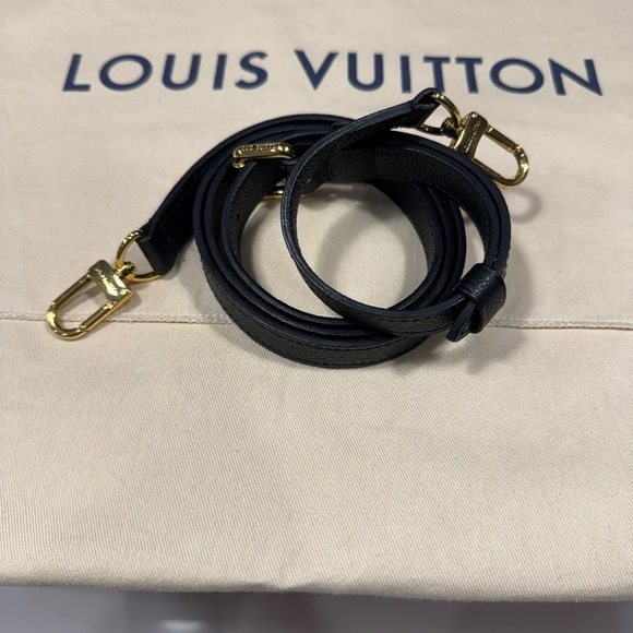 Louis Vuitton Speedy Bandoulière 25 in black empreinte leather - Picture 9 of 16